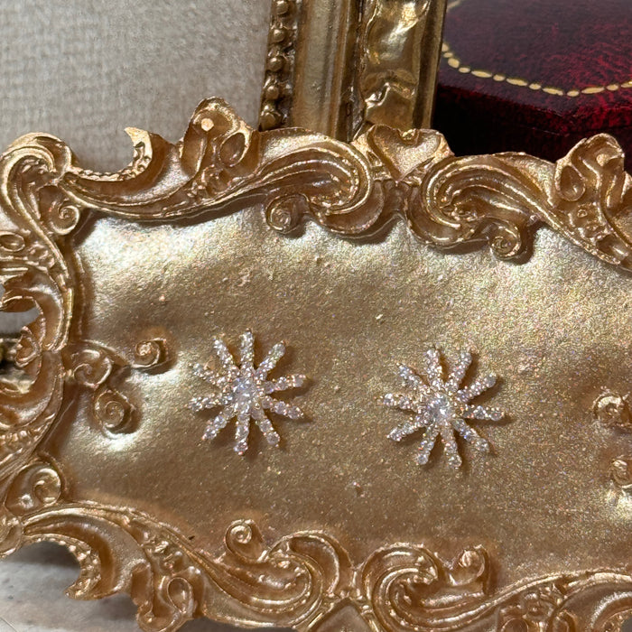 10K Yellow Gold Lucky Star Stud Earring