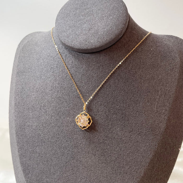 (PREORDER) 14K Yellow Gold Lucky Star Necklace