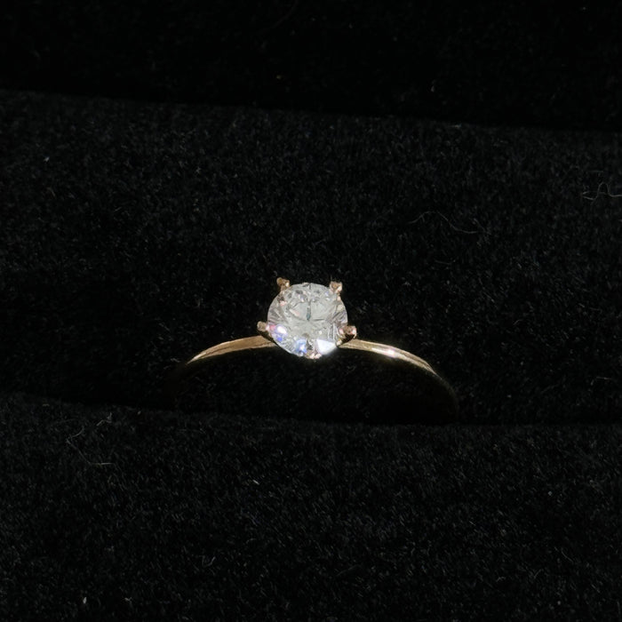 (PREORDER) 14K Yellow Gold Classic 0.7ct Engagement Ring