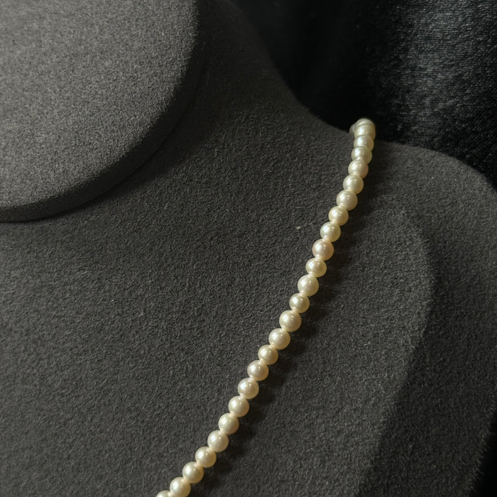 14K Yellow Gold Pink Tone Freshwater Non-bead Pearl Choker Necklace with GRC Certificate