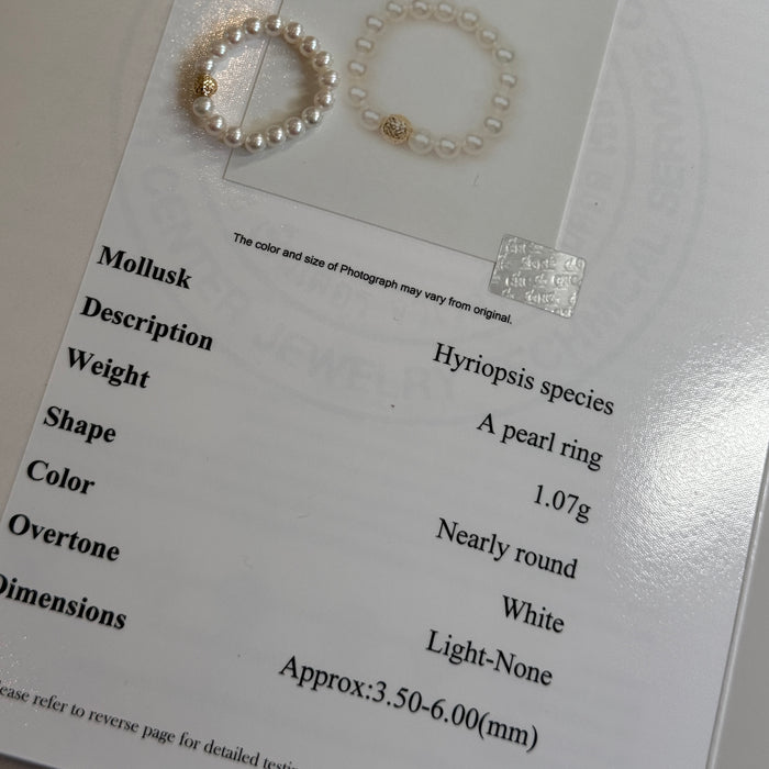 (PREORDER) 14K Yellow Gold Freshwater Pearl Ring