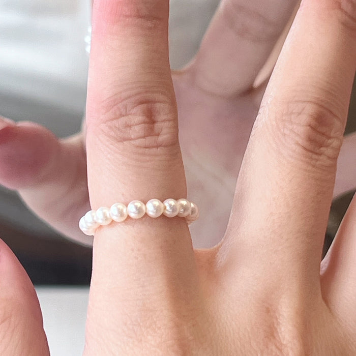 (PREORDER) 14K Yellow Gold Freshwater Pearl Ring